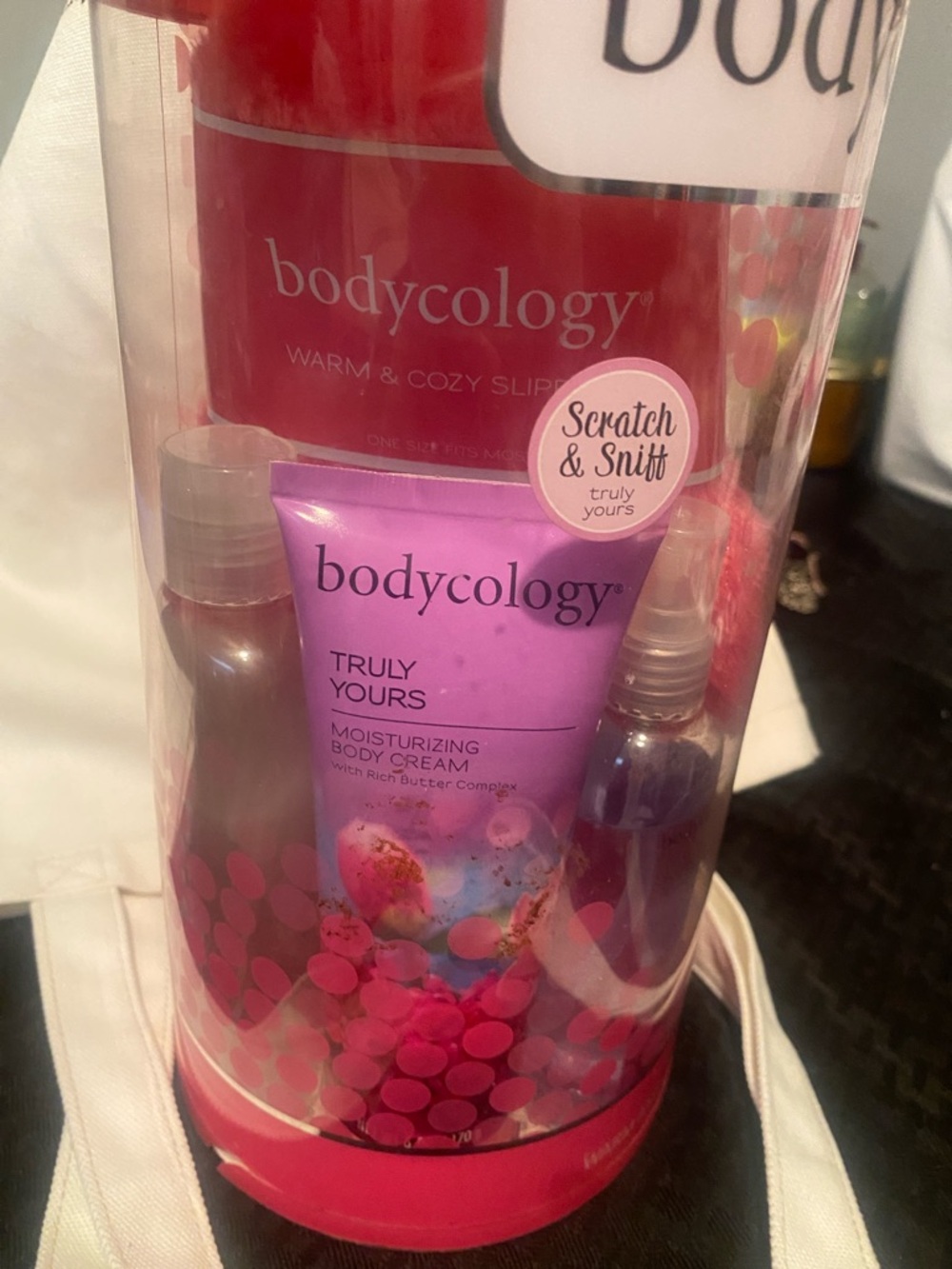 Bodycology Truly Yours Moisturizing Body Cream - Pink set of 4 new